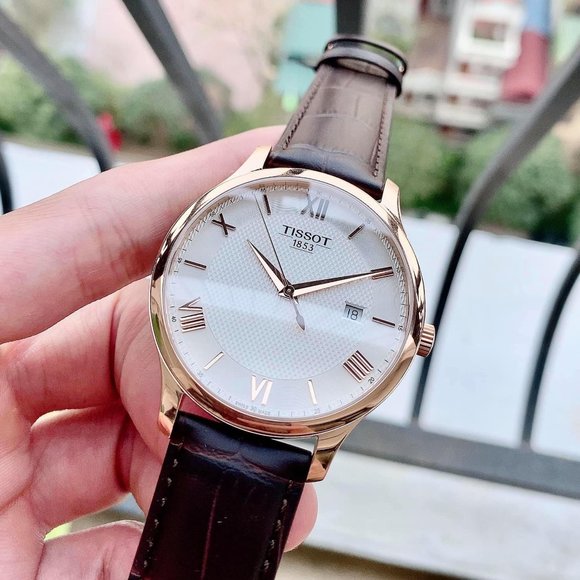 Sale! New! Tissot High-End Swiss Rose Gold Watch - Picture 1 of 5